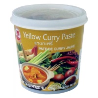 YELLOW CURRY PASTE 400G COCK BRAND